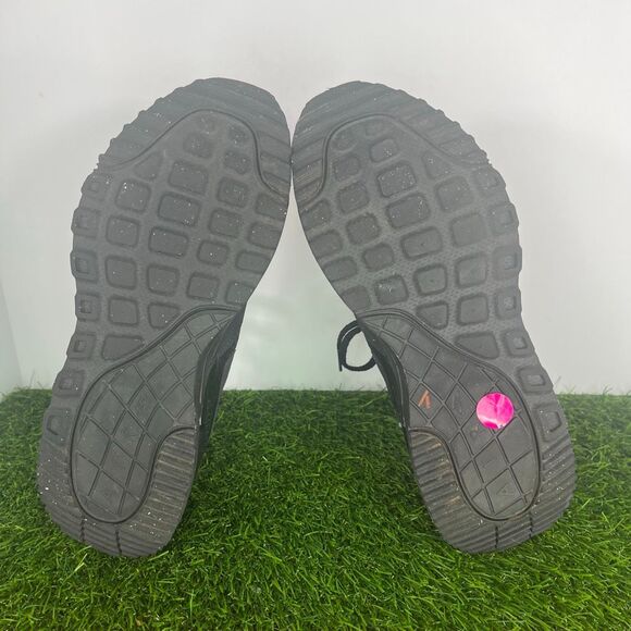 Nike AIR MAX SYSTM Running Shoes Triple Black Youth 6.5Y/ Women’s 8 - Picture 7 of 8